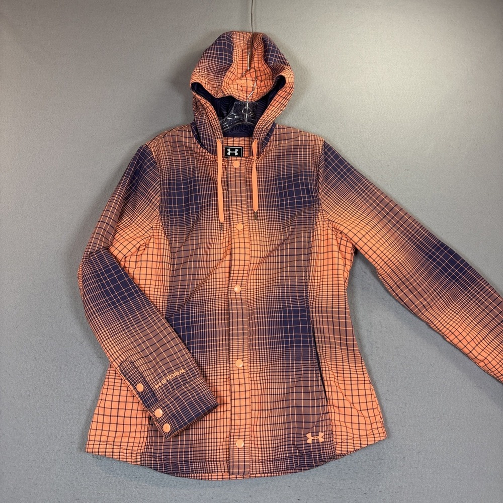 Under Armour Storm Jacket‎ Women Medium Orange Blue Infrared